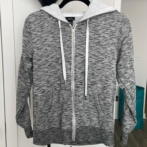 Rue 21 grey hoodie for ladies, size S